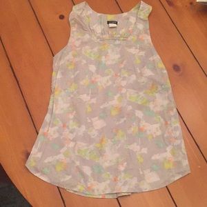 Gray colorful Jcrew shirt